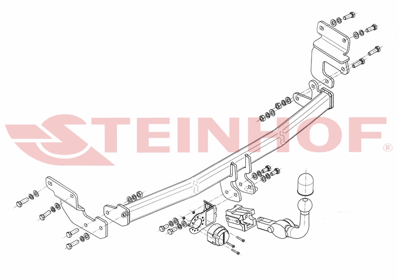 Avtomatska vlečna kljuka Hyundai i20 - od 2014 do 2020